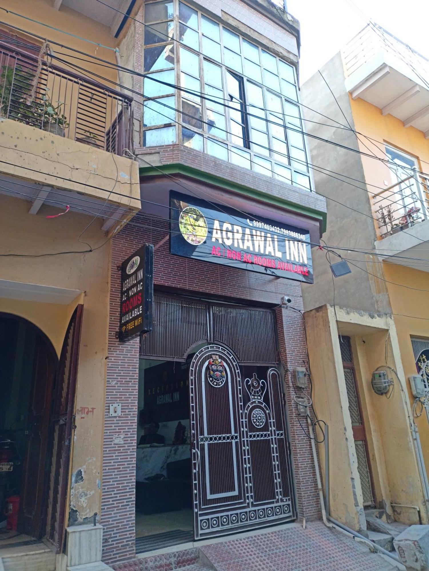 Agrawal Inn Guest House Mathura Exterior foto